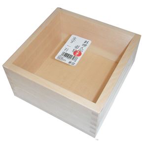 【送料無料】[30個セット] 1升枡/マス[檜製] 16.8×16.8×高さ9.5cm[計量用 酒器 節分 イベント]　おすすめ 人気 安い 激安 格安 おしゃれ 誕生日 プレゼント ギフト 引越し 新生活 ホワイトデー 1