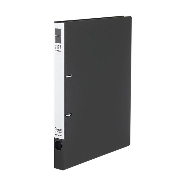 【送料無料】(まとめ) コクヨ リングファイル(スリムスタイル) A4タテ 2穴 180枚収容 背幅27mm ダークグレー フ-URF420DM 1冊[×30セ...