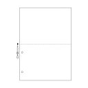 【送料無料】TANOSEEマルチプリンタ帳票(FSC森林認証紙) A4白紙 2面2穴 1セット(1000枚:500枚×2箱) おすすめ 人気 安い 激安 格安 ...