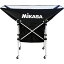 【おすすめ・人気】MIKASA（ミカサ）【フレーム・幕体・キャリーケース3点セット】携帯用折り畳み式ボールカゴ（舟型） ブラック【ACBC210BK】|安い 激安 格安