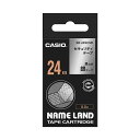 【おすすめ・人気】カシオ NAME LANDセキュリティーテープ 24mm×5.5m 銀/黒文字 XR-24SCSR 1個 安い 激安 格安 おしゃれ 誕生日 ...