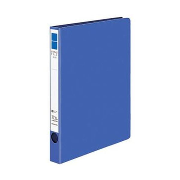 【送料無料】(まとめ) コクヨ リングファイル(ER・PP表紙) B5タテ 2穴 170枚収容 背幅29mm 青 フ-UR421NB 1セット(10冊) [×3...