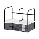 【送料無料】ライオン事務器 引出し付本立 W340×D243×H274mm 引出し A4ヨコ2段1列 L-20 1台 おすすめ 人気 安い 激安 格安 おしゃれ...