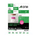 【送料無料】(まとめ) エーワン レーザープリンターラベル 光沢フィルム・透明 A4 30面 53.3×25.4mm 31583 1冊(10シート) [×10セ...