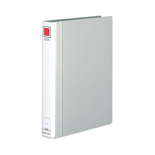 【送料無料】(まとめ) コクヨ チューブファイル(エコツインR) A4タテ 300枚収容 30mmとじ 背幅45mm シルバー フ-RT630C 1セット(10...