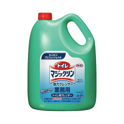 【送料無料】花王 トイレマジックリン 強力クレンザー業務用 4.5kg/本 1セット(4本)　おすすめ 人気 安い 激安 格安 おしゃれ 誕生日 プレゼント ギフト 引越し 新生活