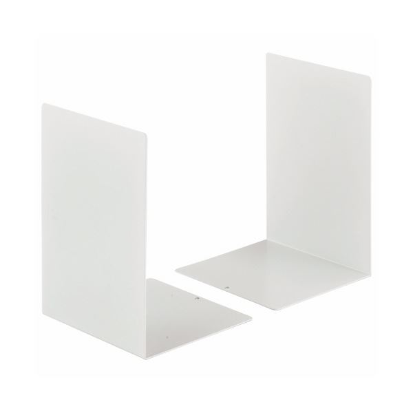 【送料無料】ライオン事務器 ブックエンド 大 ホワイト L-80N 1セット(20枚:2枚×10組) おすすめ 人気 安い 激安 格安 おしゃれ 誕生日 プレゼ...