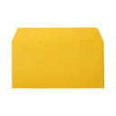 【送料無料】(まとめ) 寿堂 カラー横型封筒 110×220mm 127.9g/m2 テープのり付 〒枠なし 柚子 10351 1パック(10枚) [×30セッ...