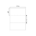 【送料無料】TANOSEE スマイル用LBP用紙 A4汎用白紙 3分割 穴なし 1セット(1000枚:500枚×2箱) おすすめ 人気 安い 激安 格安 おしゃ...