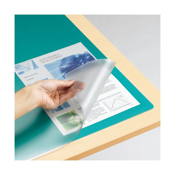 【送料無料】TANOSEEデスクマット(光学式マウス対応) ダブル(下敷付) 990×690mm 1枚 おすすめ 人気 安い 激安 格安 おしゃれ 誕生日 プレ...