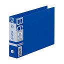 【送料無料】(まとめ) ライオン事務器 リングファイルMINANO(ミナノ) B6ヨコ 2穴 200枚収容 背幅35mm ブルー RF-228M 1冊[×30セ...