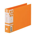 【送料無料】(まとめ) ライオン事務器 リングファイルMINANO(ミナノ) B6ヨコ 2穴 200枚収容 背幅35mm オレンジ RF-228M 1冊[×30...