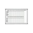【送料無料】馬印 AXシリーズ 壁掛ホーローホワイトボード 月予定表 タテ書 910×620mm AX23MN 1枚 おすすめ 人気 安い 激安 格安 おしゃれ...