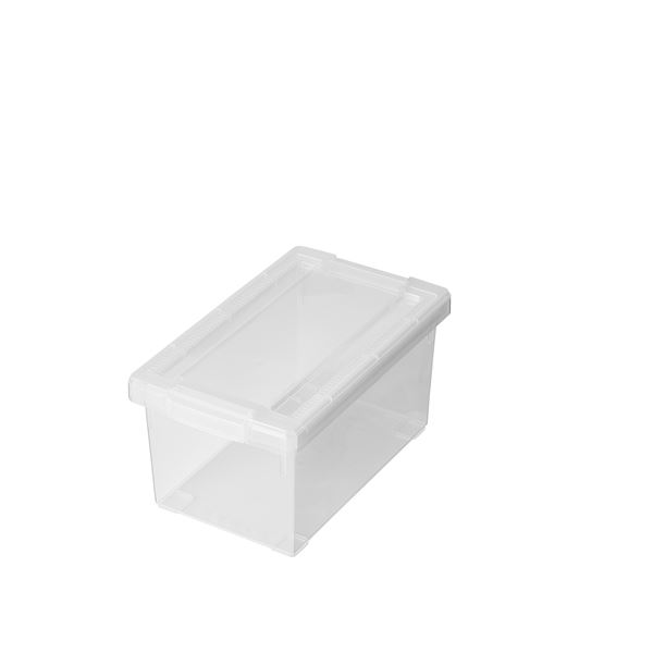 【送料無料】(まとめ) フタ付き 収納ボックス/プラスチックケース[CD] 仕切り板付き 『いれと庫 ライト』 [×18個セット] おすすめ 人気 安い 激安 格安 おしゃれ 誕生日 プレゼント ギフト 引越し 新生活 ホワイトデー