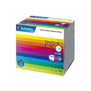 【送料無料】(まとめ) バーベイタム データ用DVD-R 4.7GB ワイドプリンターブル 5mmスリムケース DHR47JP20V1 1パック(20枚) [×10セット]　おすすめ 人気 安い 激安 格安 おしゃれ 誕生日 プレゼント ギフト 引越し 新生活 ホワイトデー