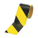 【送料無料】ユニット 蛍光反射テープ 黄/黒 黄部反射 90mm幅×10m巻 864-61 1巻 おすすめ 人気 安い 激安 格安 おしゃれ 誕生日 プレゼント...