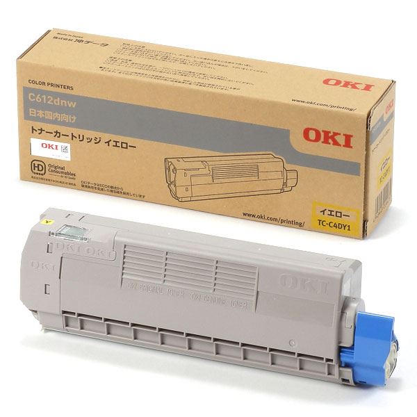 【おすすめ・人気】(まとめ) 【純正品】 OKI TC-C4DY1 トナーカートリッジ イエロー 【×3セット】|安い 激安 格安