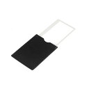 【送料無料】(まとめ) ケンコー・トキナー 極薄シートルーペ3倍 カード型 極薄カード型拡大鏡 ケース一体型ストッパー付き ホワイト KEN403570[×5セ...