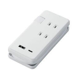 【送料無料】エレコム 15W USB-A×1+USB-C×1 モバイルUSBタップ 0.25m MOT-U13-2302WH 1個　おすすめ 人気 安い 激安 格安 おしゃれ 誕生日 プレゼント ギフト 引越し 新生活 ホワイトデー