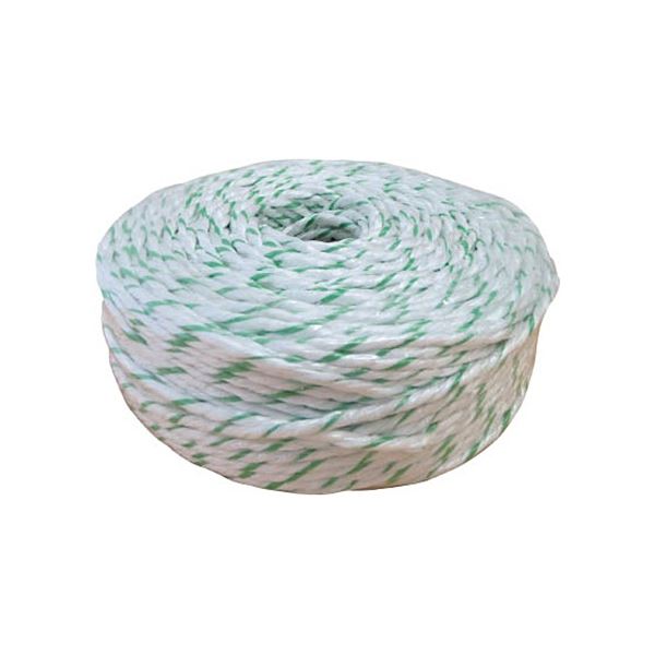 【おすすめ・人気】司化成工業 ペッピーロープ 白/紫 PY-25-300 1巻|安い 激安 格安