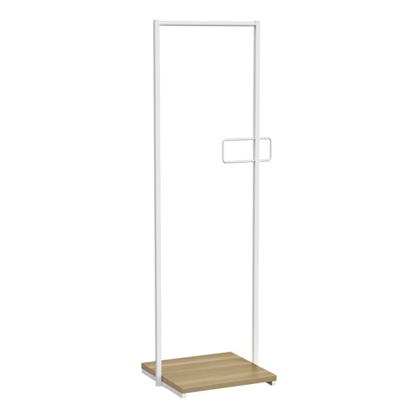 【おすすめ・人気】テラモト ハンガーラック オフホワイト 組立式|安い 激安 格安