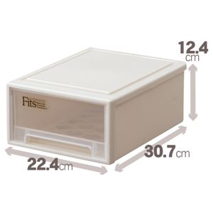 楽天おすすめショップ【送料無料】収納ケース 幅22.4cm B5サイズ 20個セット Fits フィッツケース 小物収納ボックス スモール リビング ベッドルーム クローゼット　おすすめ 人気 安い 激安 格安 おしゃれ 誕生日 プレゼント ギフト 引越し 新生活 ホワイトデー