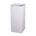 【送料無料】大和プラスチック ファイバーグラスシリーズ プリズム 3480 ホワイト W340×D340×H800mm(底穴なし) おすすめ 人気 安い 激安 ...