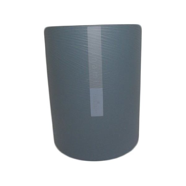 【送料無料】(まとめ) ダストボックス/ゴミ箱[Sサイズ ブルー] 容量(約) ：3.4L 筒型 『さざ波』 [18個セット] おすすめ 人気 安い 激安 格安 おしゃれ 誕生日 プレゼント ギフト 引越し 新生活 ホワイトデー