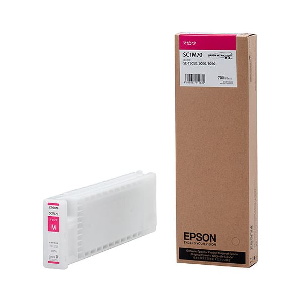 【送料無料】(まとめ) エプソン EPSON インクカートリッジ マゼンタ 700ml SC1M70 1個[×10セット]　おすすめ 人気 安い 激安 格安 おしゃれ 誕生日 プレゼント ギフト 引越し 新生活 ホワイトデー