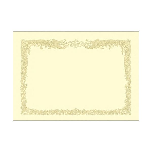 【送料無料】ササガワ タカ印 OA賞状用紙 厚口 クリーム B4 タテ書用 10-1377 1ケース(100枚) おすすめ 人気 安い 激安 格安 おしゃれ 誕...