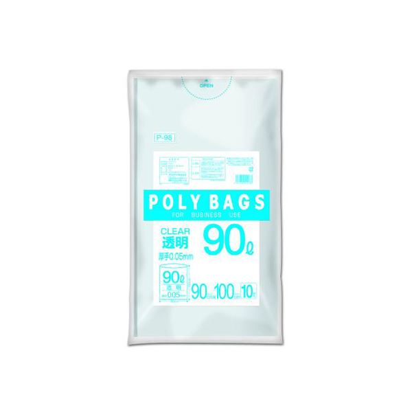 ̵(ޤȤ) ǥ ݥХåӥͥ 90L 0.05mm Ʃ 10[10å] ͵ ¤  ʰ   ...