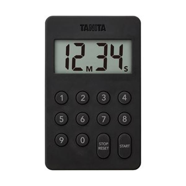 【送料無料】(まとめ) タニタ デジタルタイマー100分計 ブラック TD-415-BK 1個[×10セット] おすすめ 人気 安い 激安 格安 おしゃれ 誕生日 プレゼント ギフト 引越し 新生活 ホワイトデー