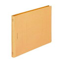 【送料無料】(まとめ) ライオン事務器 フラットファイル(環境) 樹脂押え具 B5ヨコ 150枚収容 背幅18mm 黄 A-527KB5E 1冊[×100セット...