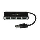 【送料無料】(まとめ) StarTech.com 4ポート USB2.0ハブ 本体一体型ケーブル付き コンパクトミニUSBハブ バスパワー対応 ST4200MINI2 1..