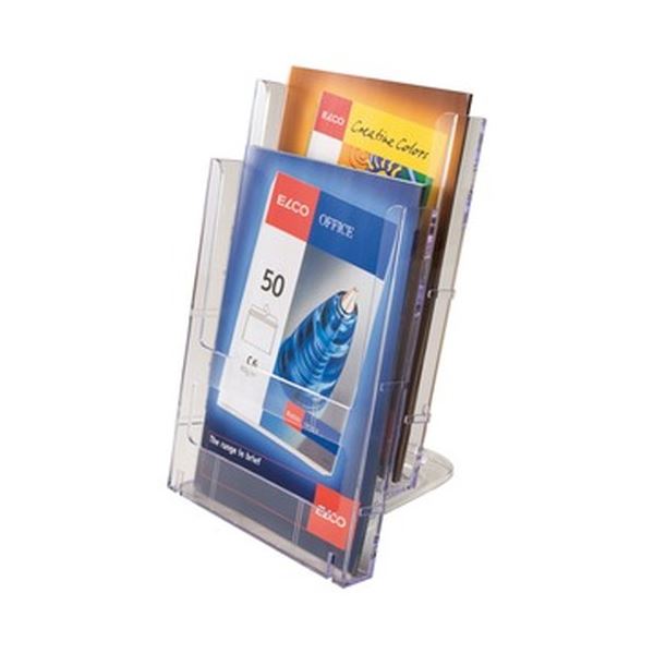 【送料無料】(まとめ) TANOSEE カタログケース 連結式 A4三つ折 1セット(3個) [×10セット]　おすすめ ..