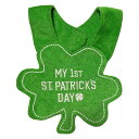 カーターズ Carter's セントパトリックデー クローバー の形 スタイ よだれかけ ビブ MY 1st ST.PATRICK'S DAY グリーン 緑 アウトレット