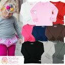 btobc Ruffle Butts t  TVc A_[Vc xr[LbY Jbg\[ gbvX sNԃO[ ̎qp Long Sleeve Undershirt 12m18m24m