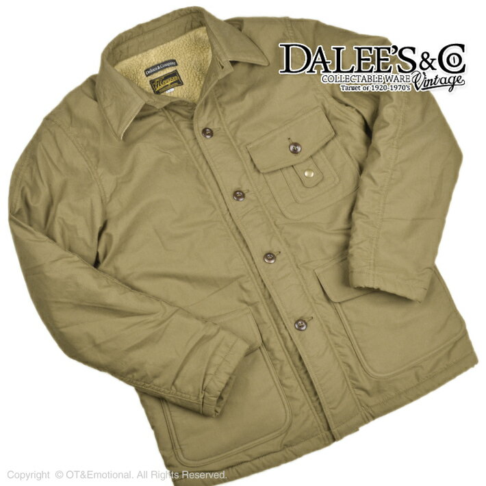 ダリーズ＆コー(DALEES&CO) 30'S ハント＆ワークジャケット GRAM JACKET