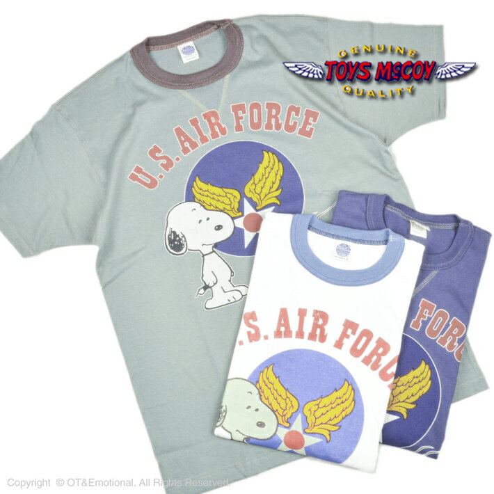 トイズマッコイ（TOYS McCOY）Tシャツ SNOOPY“WING&STAR”TMC2424