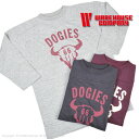 ウエアハウス（WAREHOUSE）7分袖フットボールT 4063 DOGIES