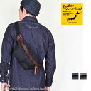 ポイント5倍!ポイント5倍!バトラー バーナー セイルズ(Butler Verner Sails)コーデュラ&レザー ヒップバッグ JA-1225