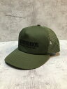 【送料無料】NEIGHBORHOOD LOGO PRINT MESH CAP ネイバーフッド 23ss ロゴプリント メッシュキャップ 231YGNH-HT02S OLIVE DRAB【中古】【004】