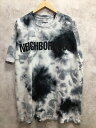 【送料無料】NEIGHBORHOOD TYE DYE CREWNECK SS BLACK ネイバーフッド タイダイTシャツ 23SS 231PCNH-CS01S【中古】【004】