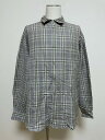 【送料無料】F-LAGSTUF-F/フラグスタフ 22SS-FS-10 ORIGINAL CHECK L/S SHIRTS オリジナル チェック 長袖シャツ【中古】【007】