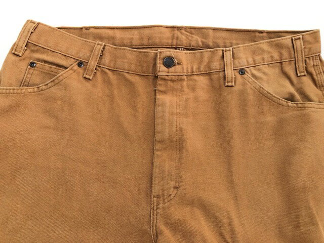 【送料無料】Dickies（ディッキーズ）メキシコ製　ダック地　ペインターパンツ【中古】【007】