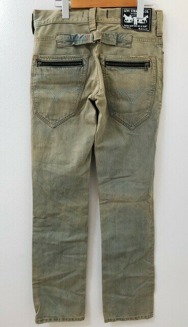 Levi's（リーバイス）EU511-0093　シンチバック　ダメージ加工　デニムパンツ【中古】【007】 2