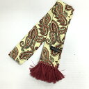 【送料無料】 TROPHY CLOTHING GENTS SCARF / トロフィークロージング ジェンツスカーフ メンズ ペイズリー柄 ベージュ【中古】 【0...