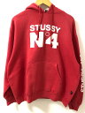 【送料無料】STUSSY（ステューシー）90 039 s 紺タグ 香港製 No4 プルオーバー パーカー【中古】【007】