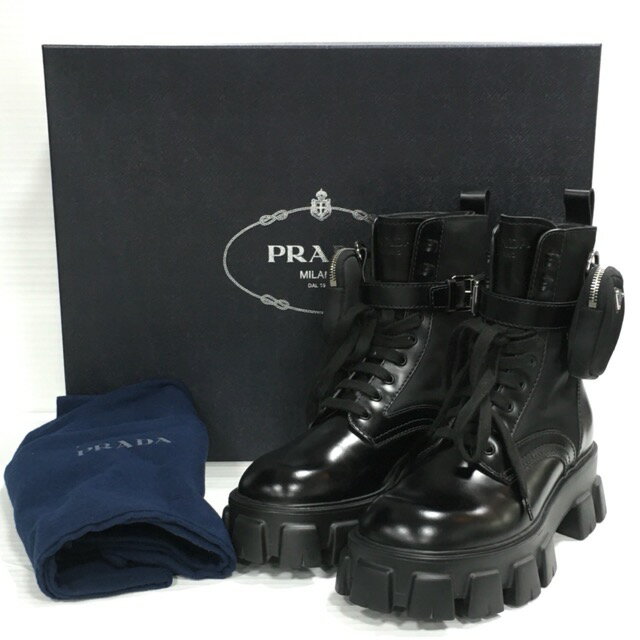    PRADA   v_ mX ubVhU[~iC u[c 2UE007 [XAbv@V[gu[c@|[`t@gCAOS@Y@ubN@size:7 25.5`26cm    006 