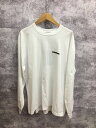 【送料無料】NEIGHBORHOOD NH X TAKU OBATA . TEE LS-2 ネイバーフッド ロンT 長袖Tシャツ ホワイト【中古】【004】